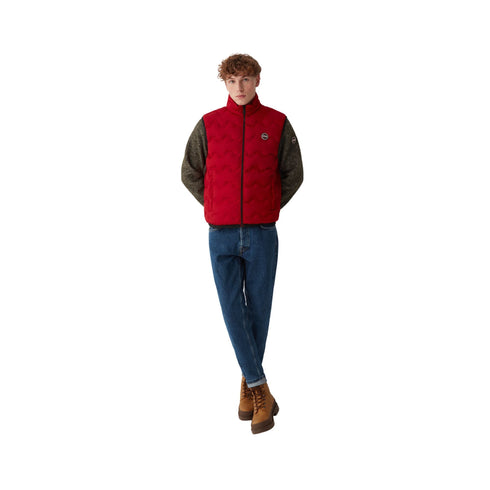 Gilet Uomo con lavorazione trapuntata Blu Colmar- Francavilla Moda
